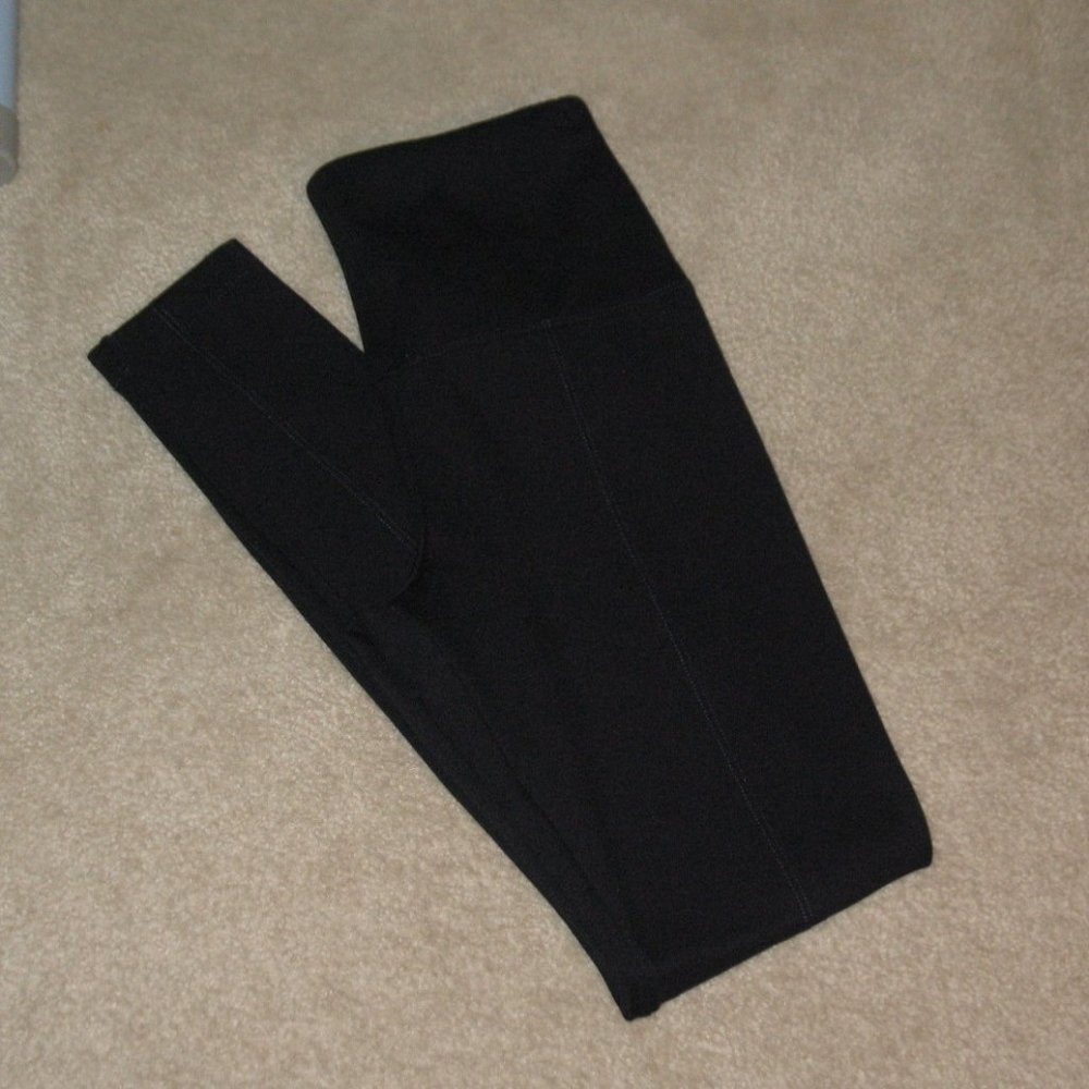 High-waisted center-seam leggings
